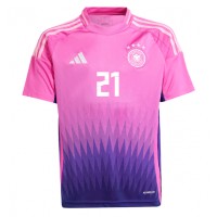 Camisa de time de futebol Alemanha Ilkay Gundogan #21 Replicas 2º Equipamento Europeu 2024 Manga Curta